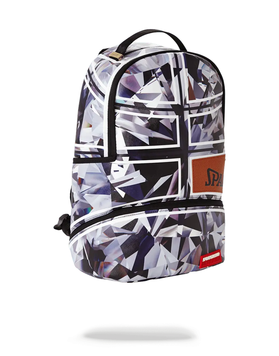SPALDING X SPRAYGROUND ONE MILLION KARAT DIAMOND BACKPACK - Image 2