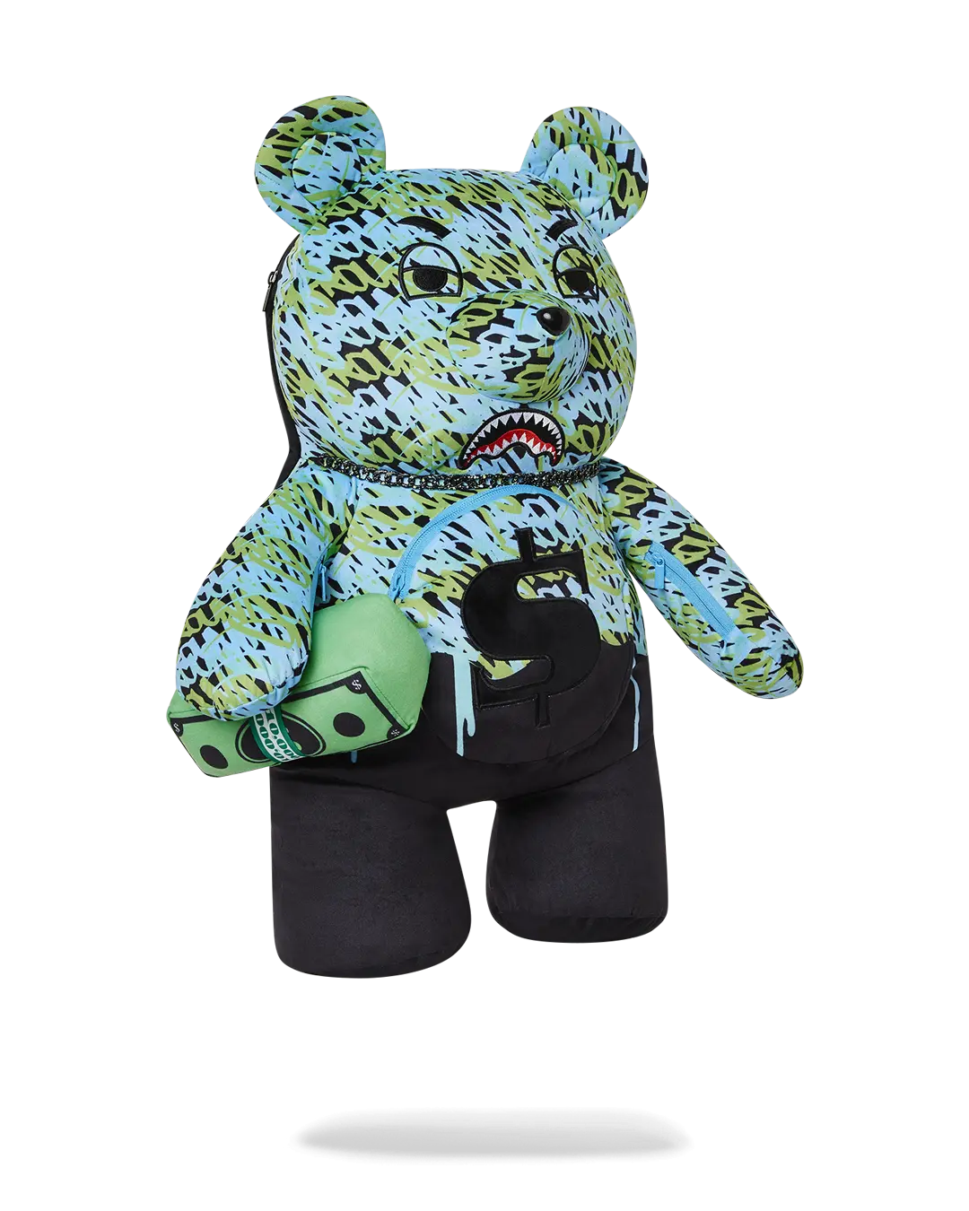 ROUGE THE GAWD MONEYBEAR TEDDYBEAR BACKPACK - Image 3