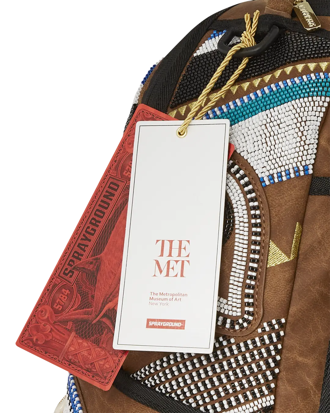 THE MET KUBA KINGDOM HEADDRESS BACKPACK - Image 19