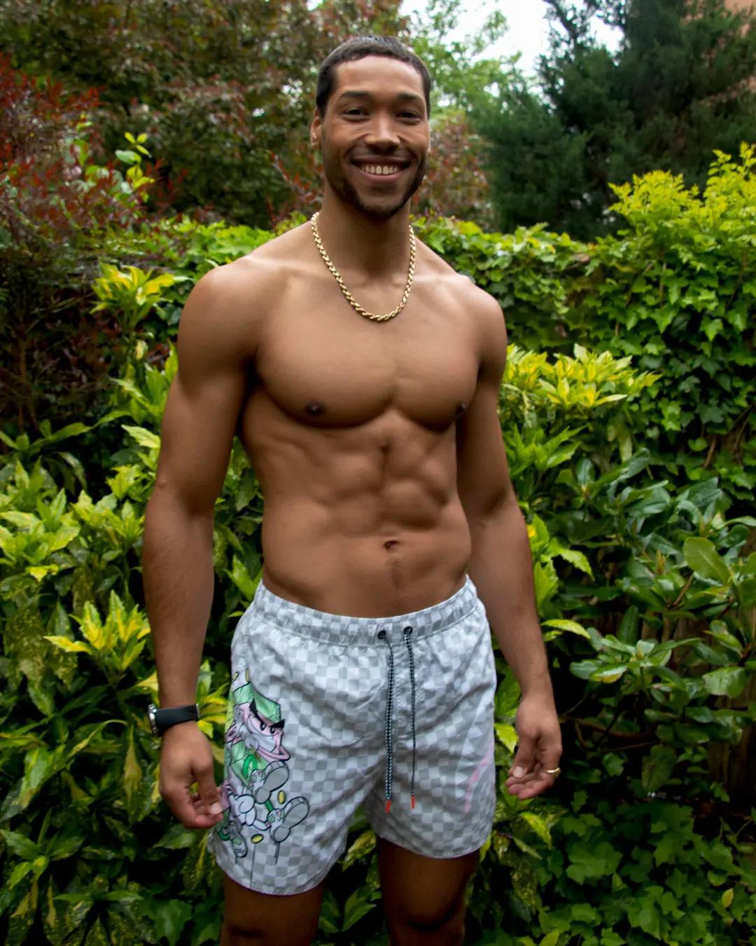 MONEY BOYS SANDBAR SWIM TRUNKS - Image 6