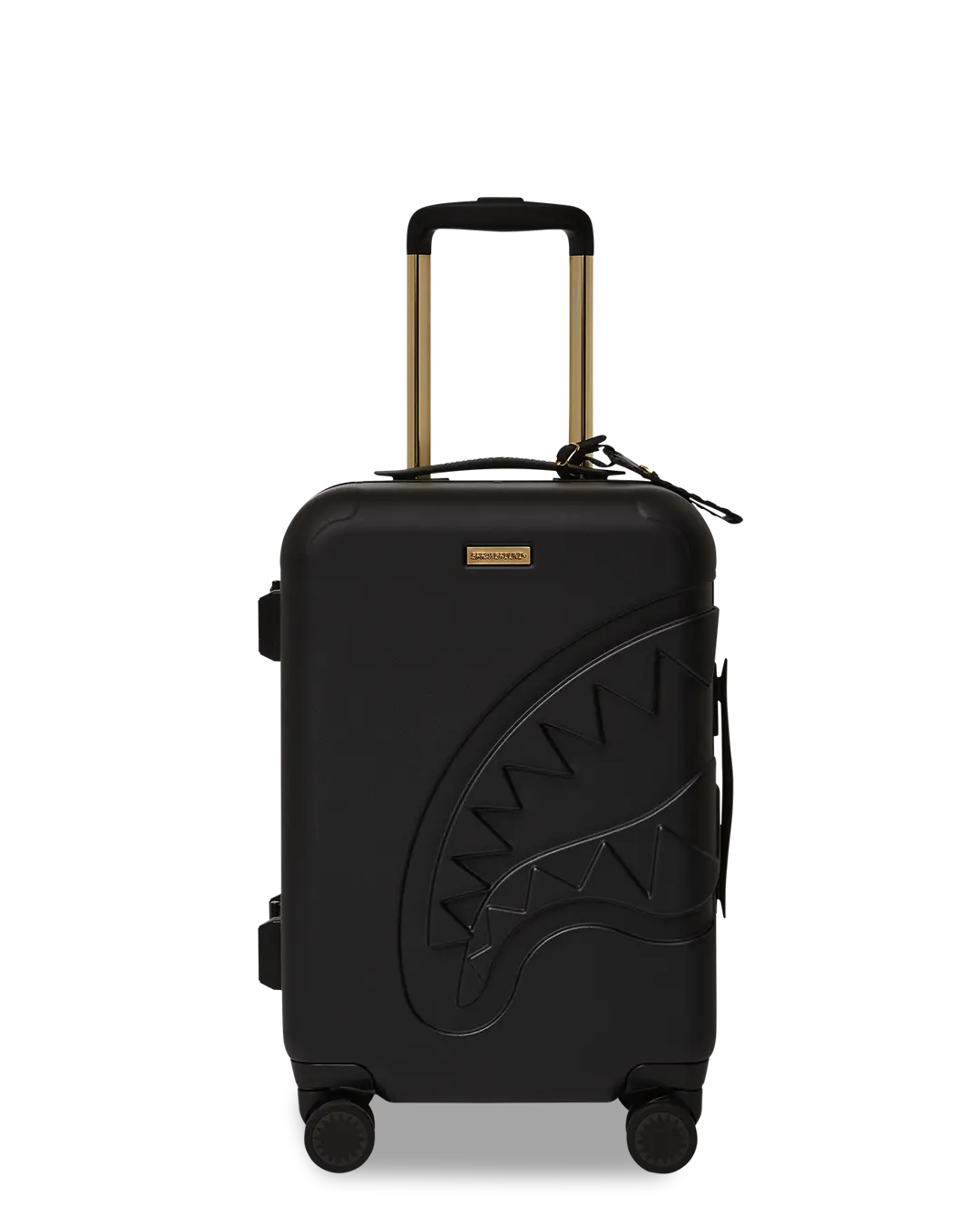 REALITY CHECK SHARKITECTURE CARRY-ON JETBLACK LUGGAGE (GOLD HARDWARE) - Image 3
