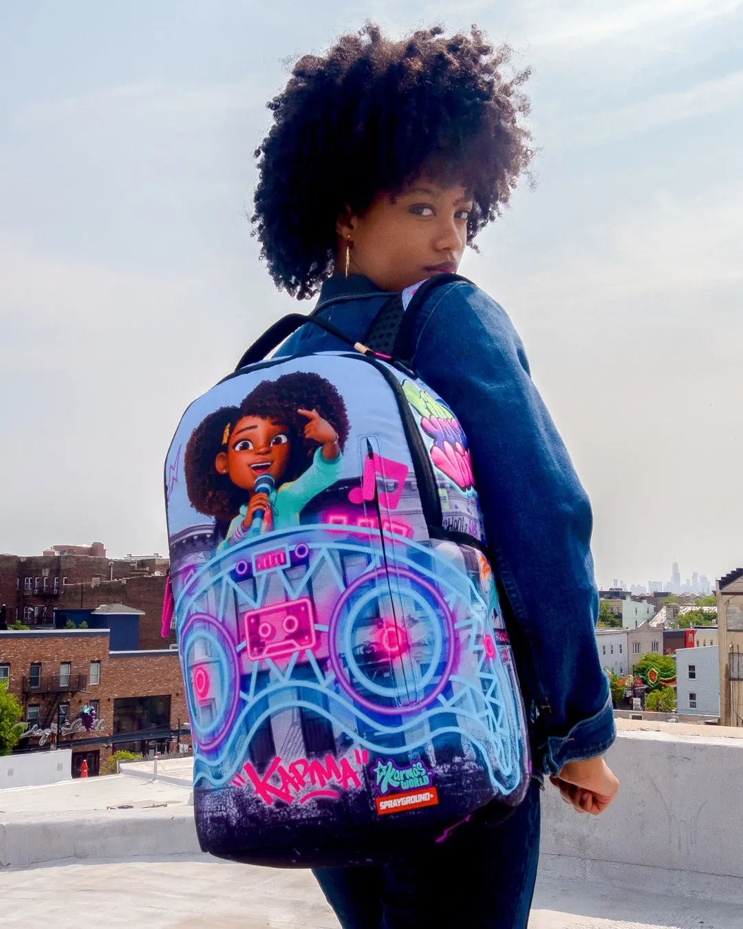 KARMA'S WORLD TURN UP THE VOLUME BACKPACK - Image 4