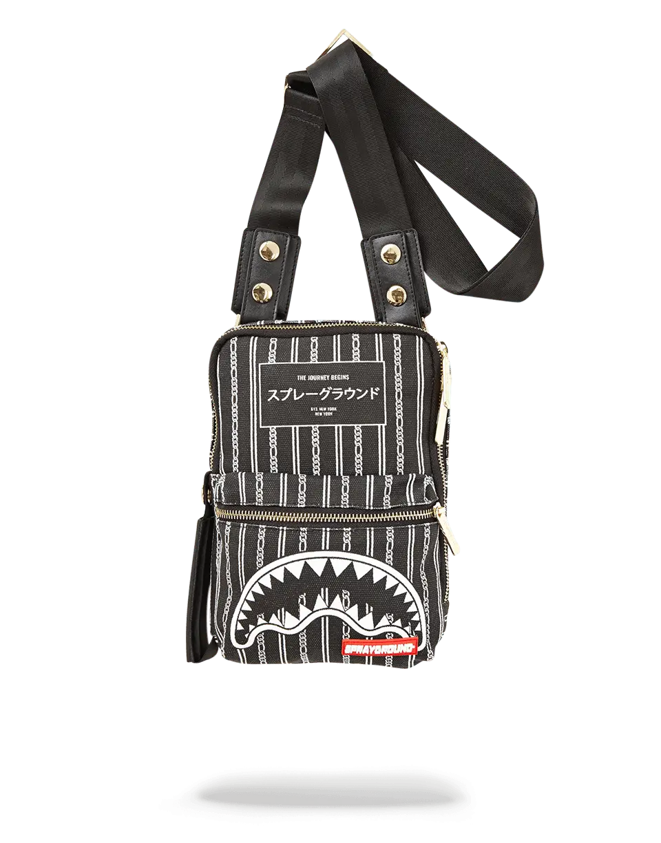 REVERSE BLACK SHARKS IN PARIS SLING