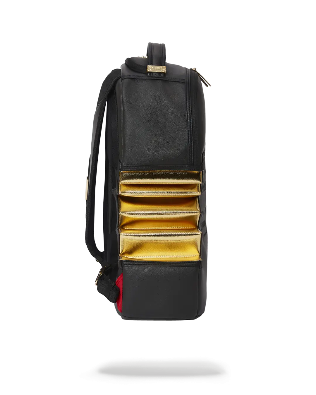 A.I.3 SHARK BITE BLACK GOLD BACKPACK (DLXV) - Image 7