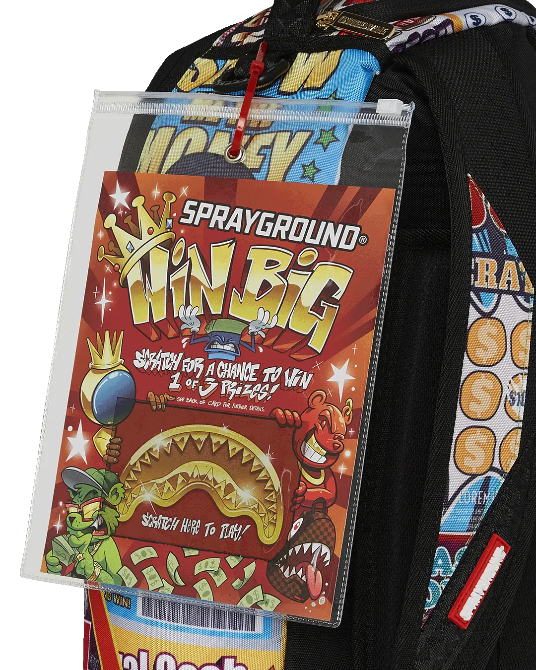 BIG MONEY BIG MONEY BACKPACK (COMES WITH SCRATCH OFF PLAYING CARD) - Image 21