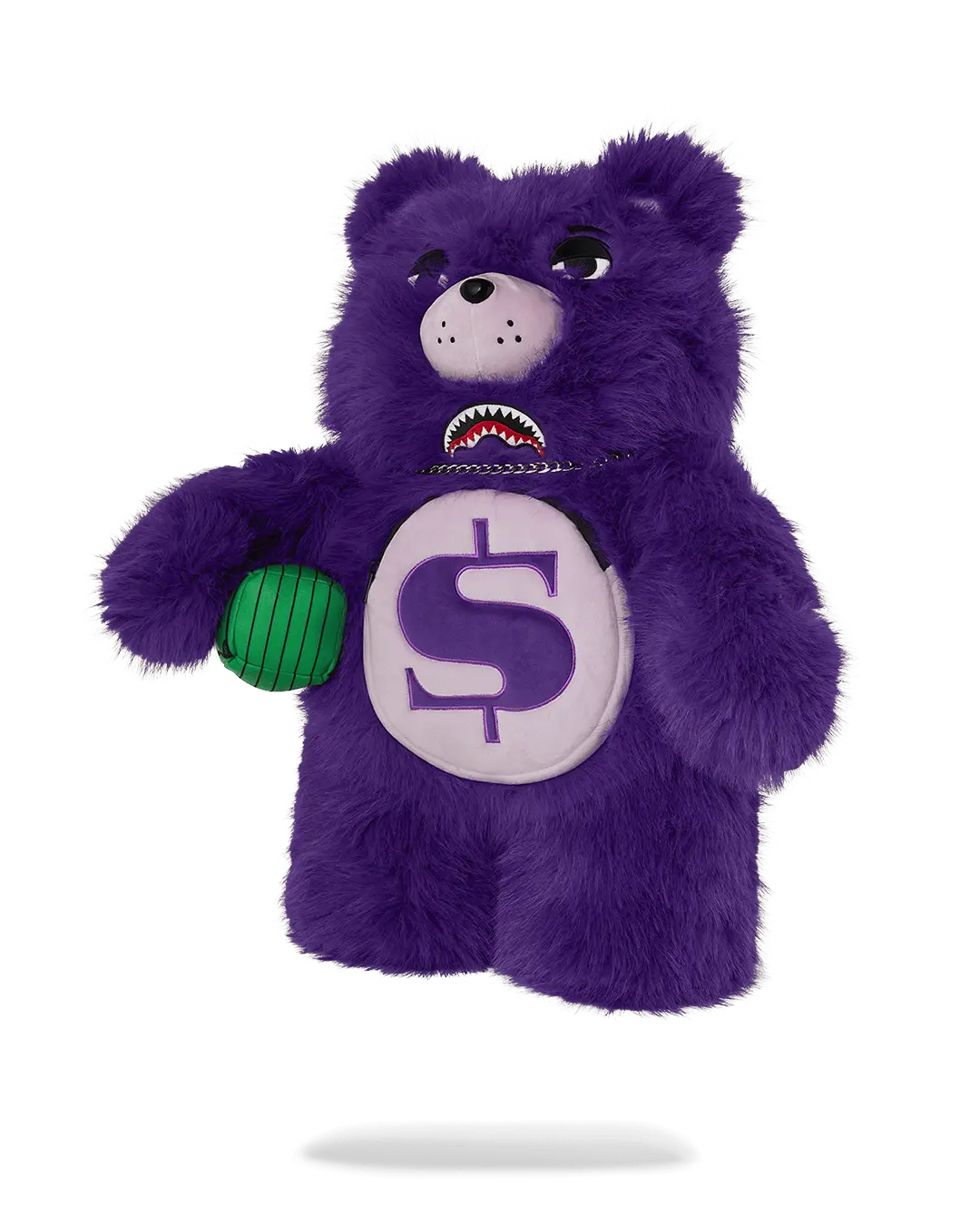 FURZILLA SHARK (PURP) MONEYBEAR BACKPACK - Image 5