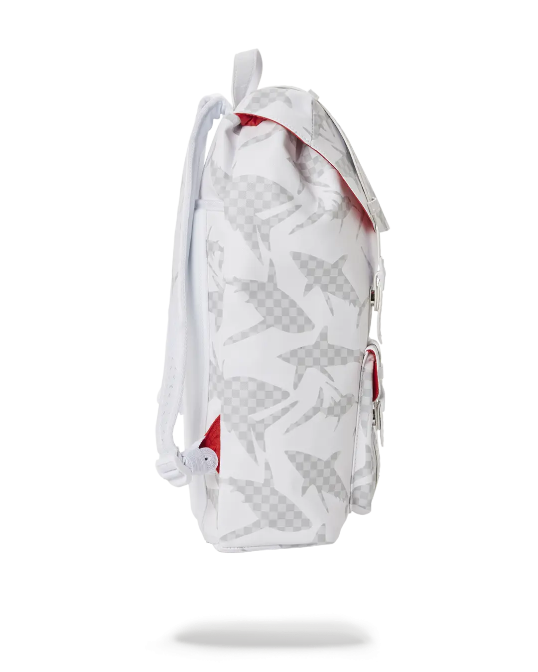 SHARK CHECK (WHITE) HILLS BACKPACK - Image 3