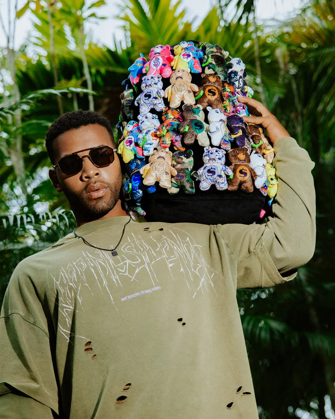 PACK OF BEARS REAL PLUSH BEARS RUNWAY PIECE BACKPACK - SUPER EXCLUSIVE - Image 4