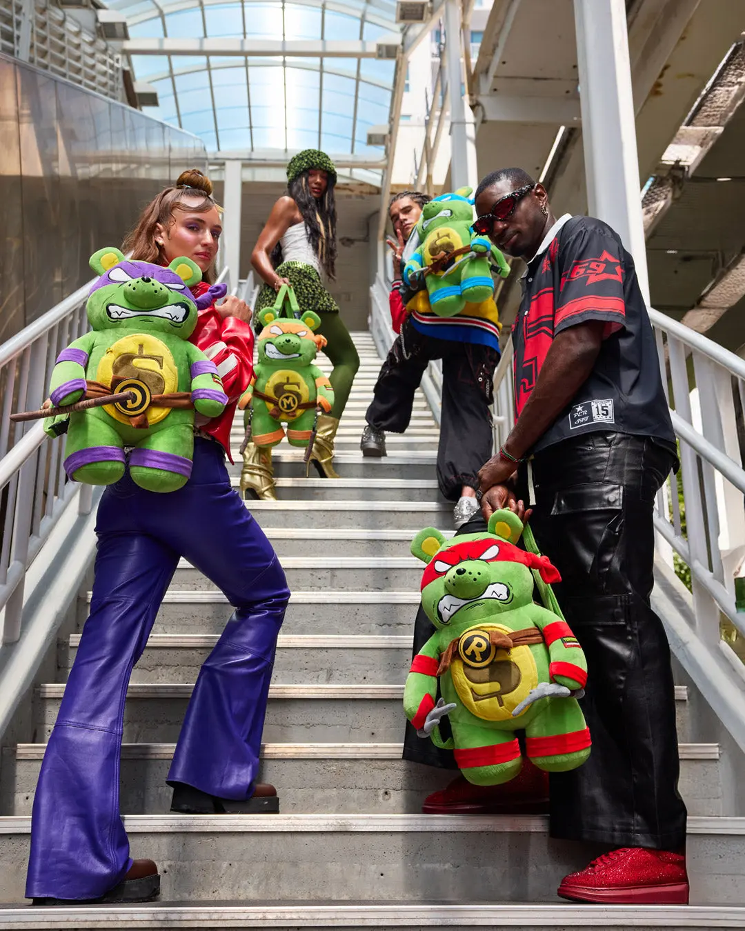 TMNT MICHAELANGELO MONEYBEAR BACKPACK - Image 2