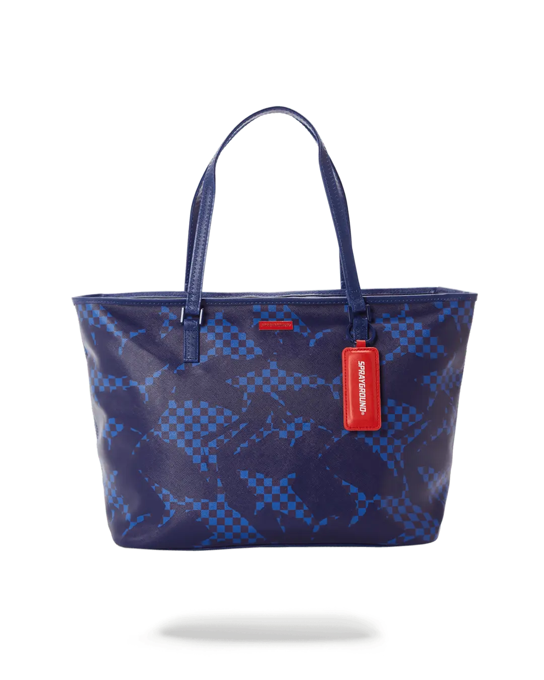 SHARK CHECK (BLUE) TOTE