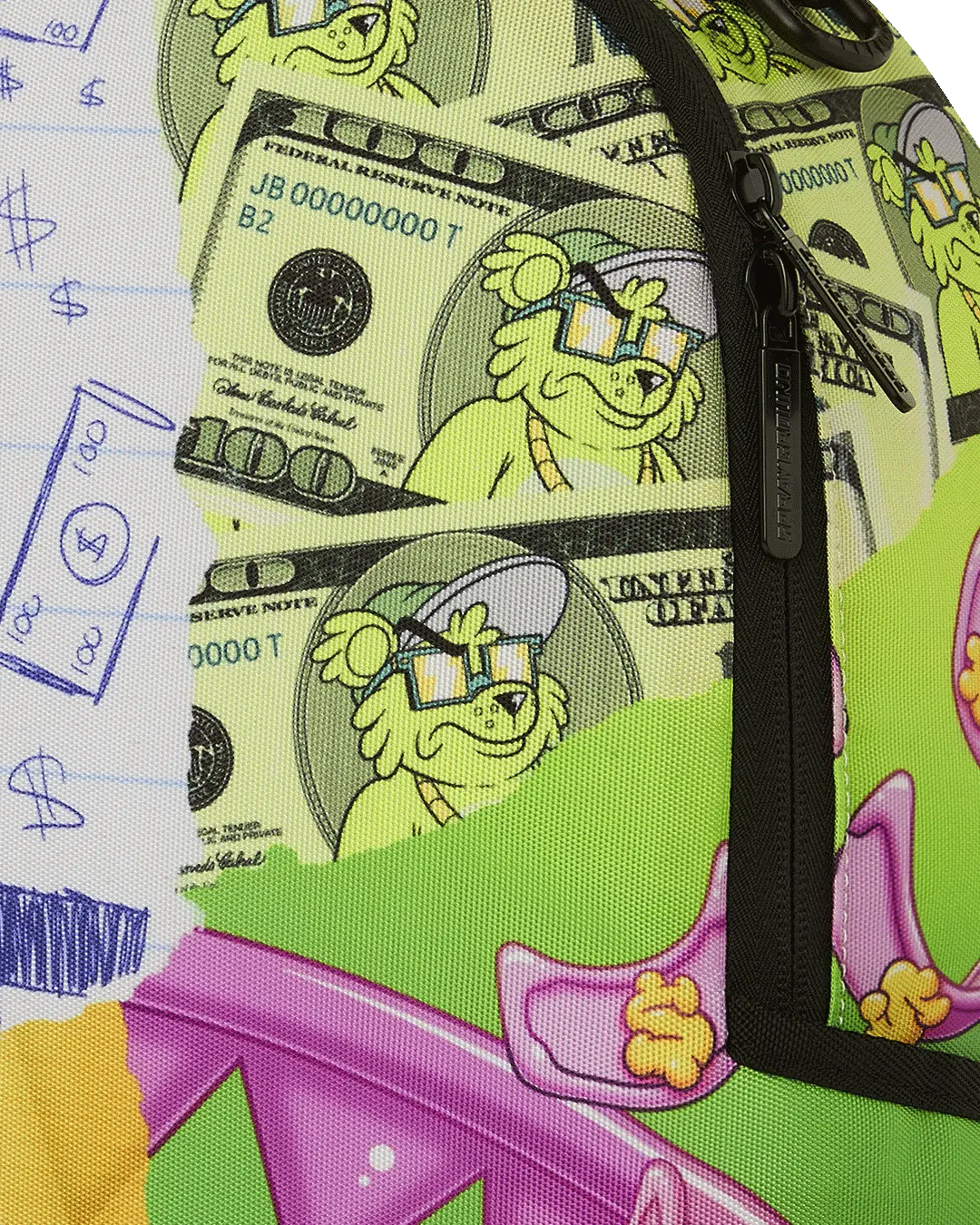 MEAN MONEY COLLAGE BACKPACK - Image 10