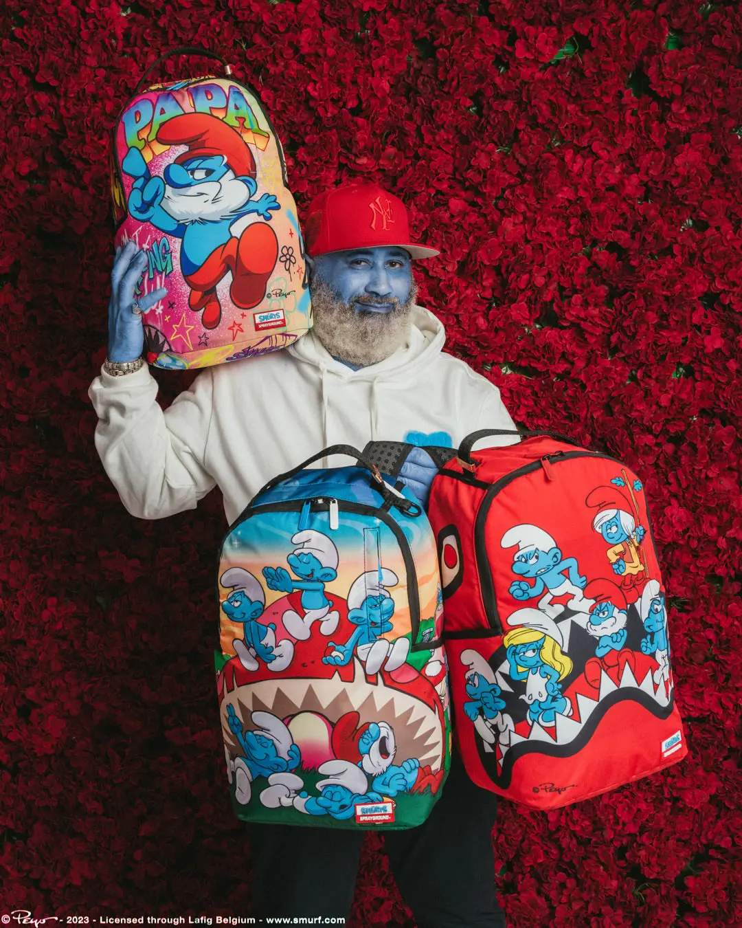 SMURFS SHARK BOUNCE BACKPACK - Image 6