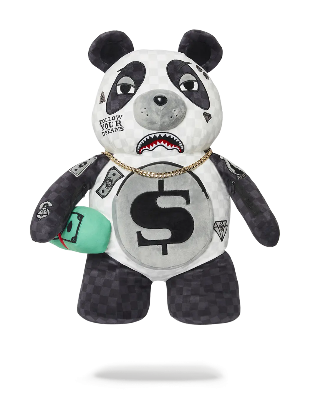 MONEYBEAR TEDDYBEAR BACKPACK PANDA PANDA PANDA