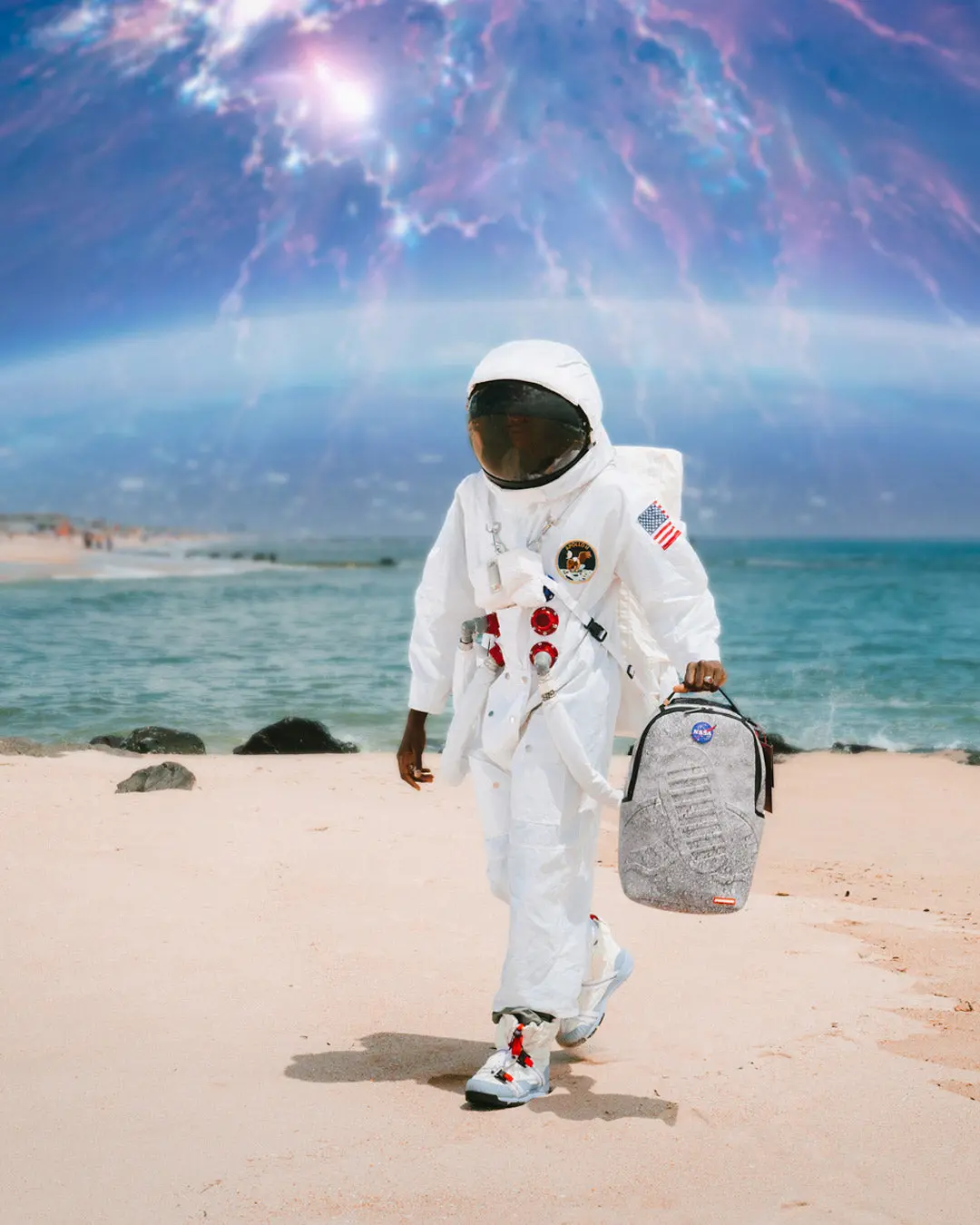 STEP INTO THE FUTURE - NASA COLLAB MOON SHARK 3D MOLDED - Image 4