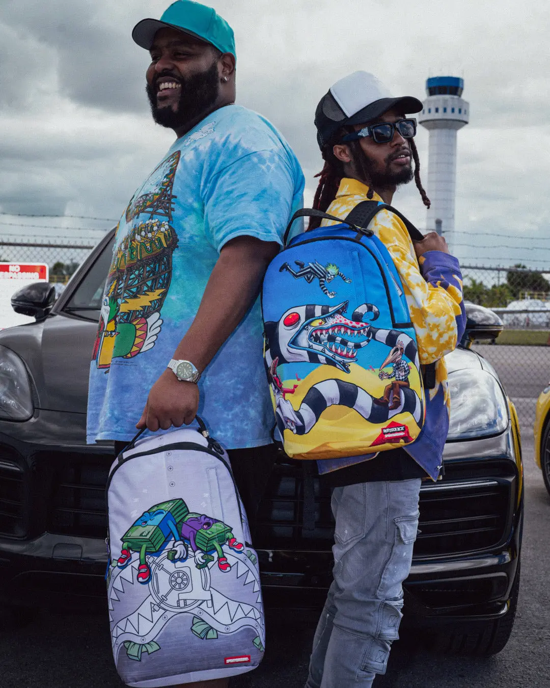 MONEY BOYS I MAKE MONEY WHILE I SLEEP KNAPSACK (DLXR) - Image 2