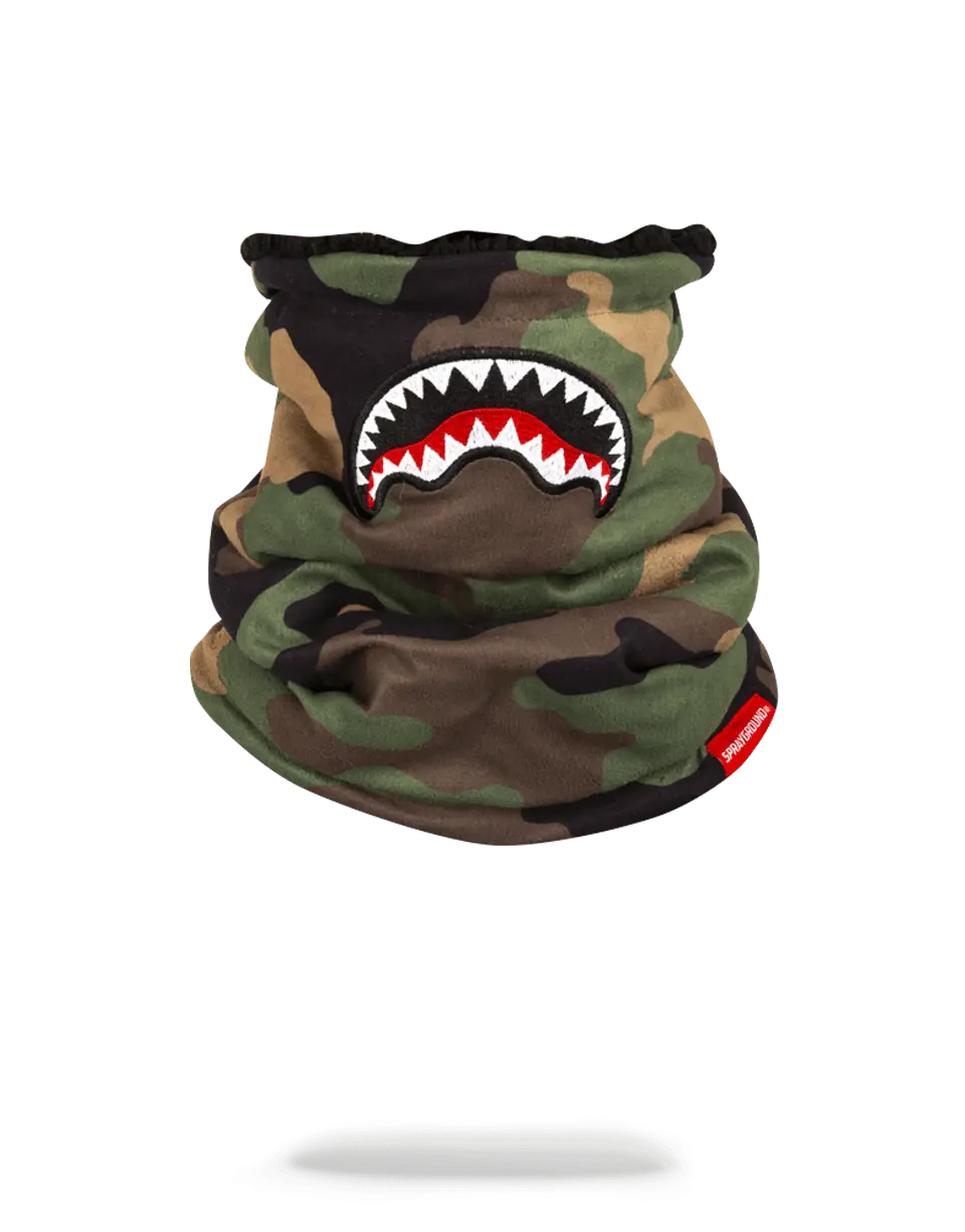 CAMO SHARK NECK WARMER