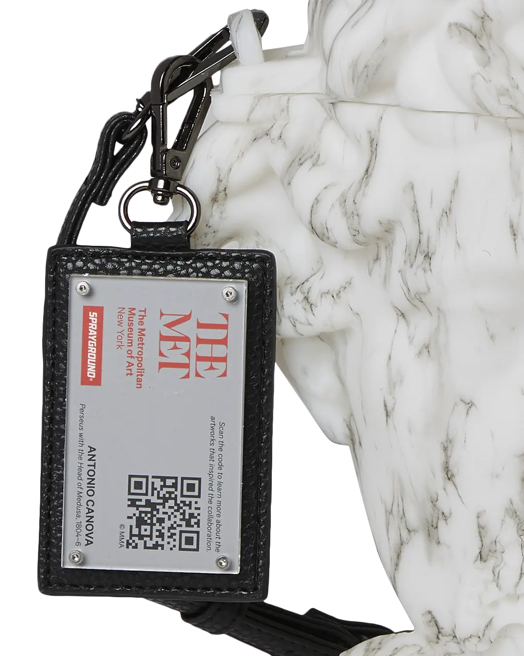 THE MET CANOVA MEDUSA HANDBAG (MARBLE) - Image 13