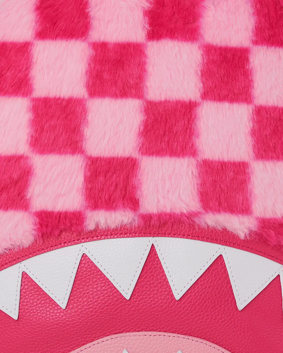 FURZILLA SHARK (PINK CHECK) BACKPACK - Image 14