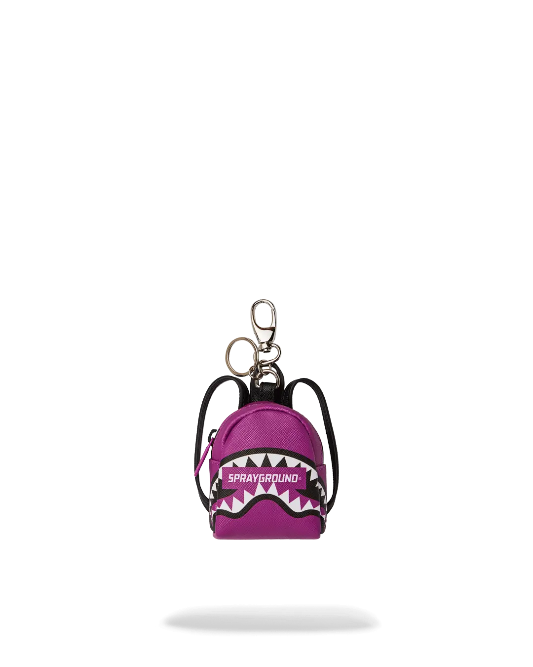 SMASH LOGO VIOLA BACKPACK KEYCHAIN