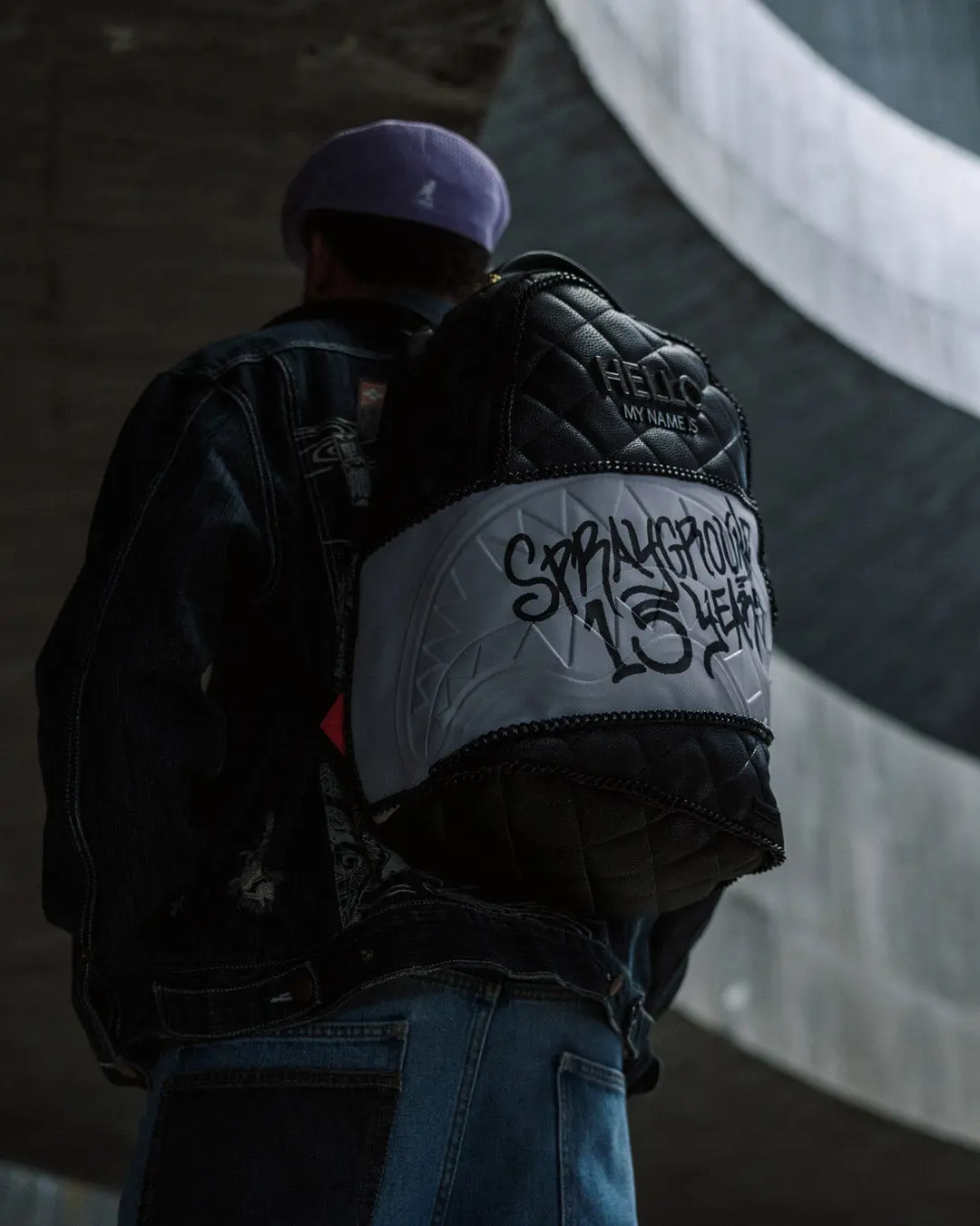 HELLO MY NAME IS 15 YEARS QUILTED BACKPACK (SUPER RARE) - Image 14