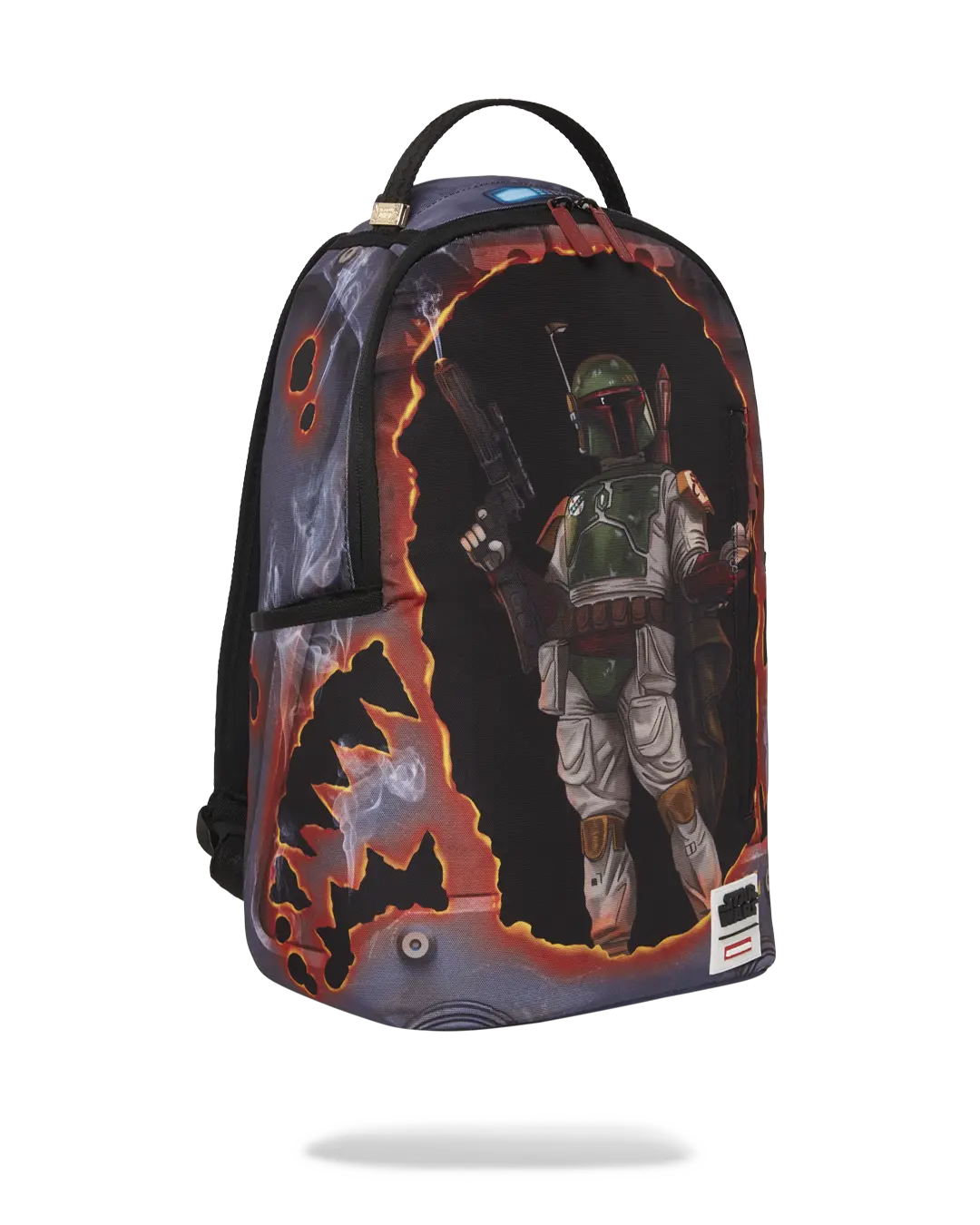 STAR WARS BOBA FETT BLOWOUT SHARK BACKPACK - Image 3