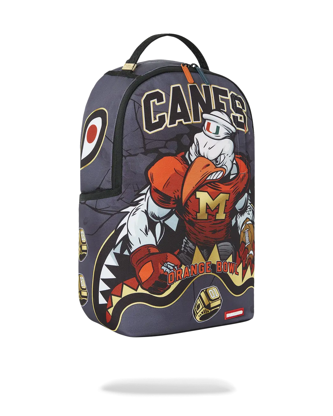 CANES MUSCLE UNIVERSITY OF MIAMI BACKPACK (WITH WARREN SAPP) - Image 3