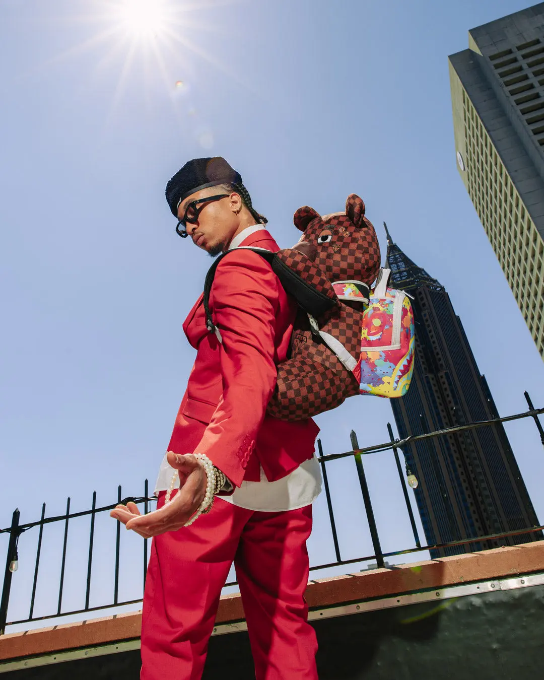 BEAR WEARING BACKPACK AS A BACKPACK - Image 4