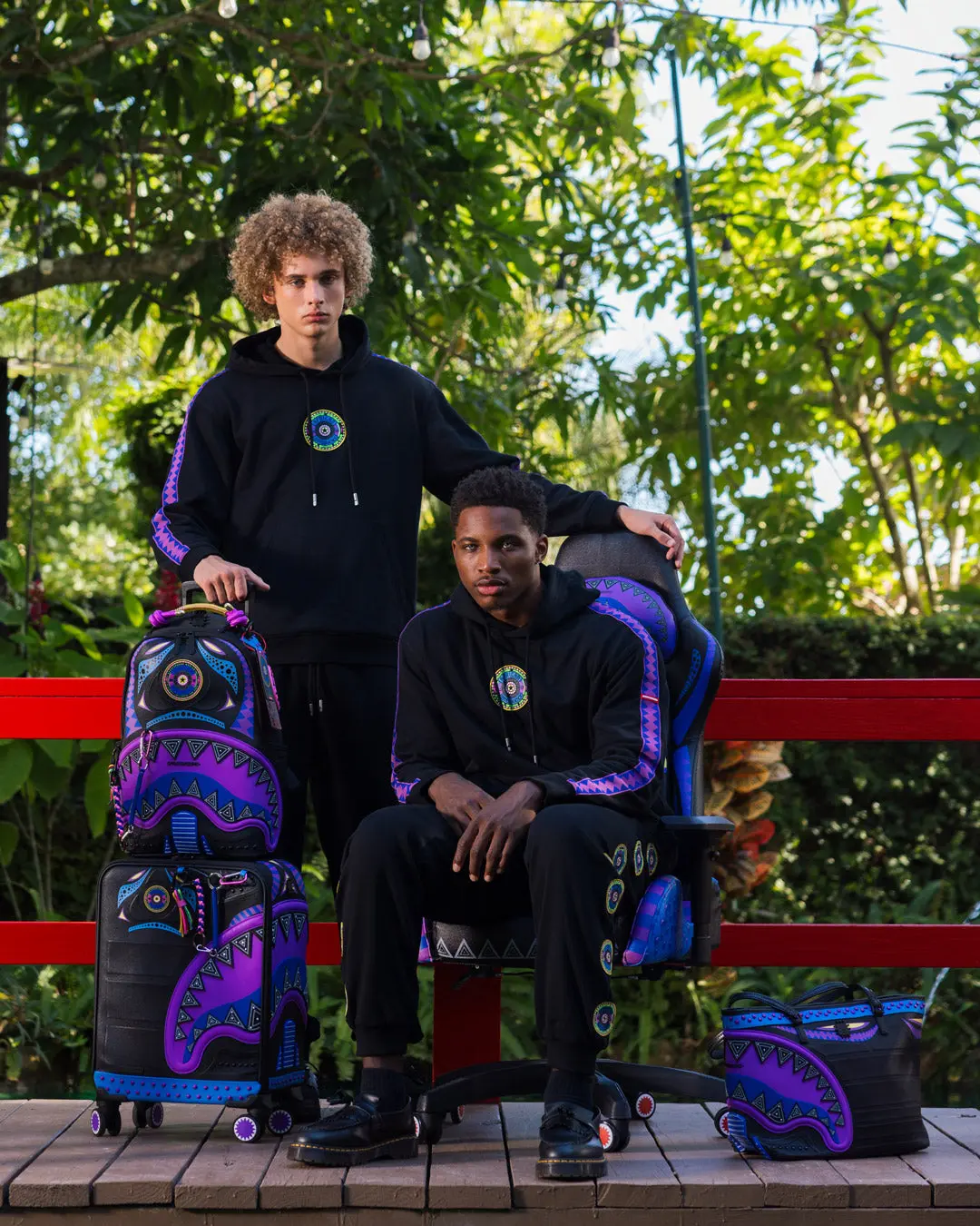 A.I. BROOKLYN & BEYOND - SANDFLOWER COLLAB IMPERIAL CARRY-ON LUGGAGE - Image 4
