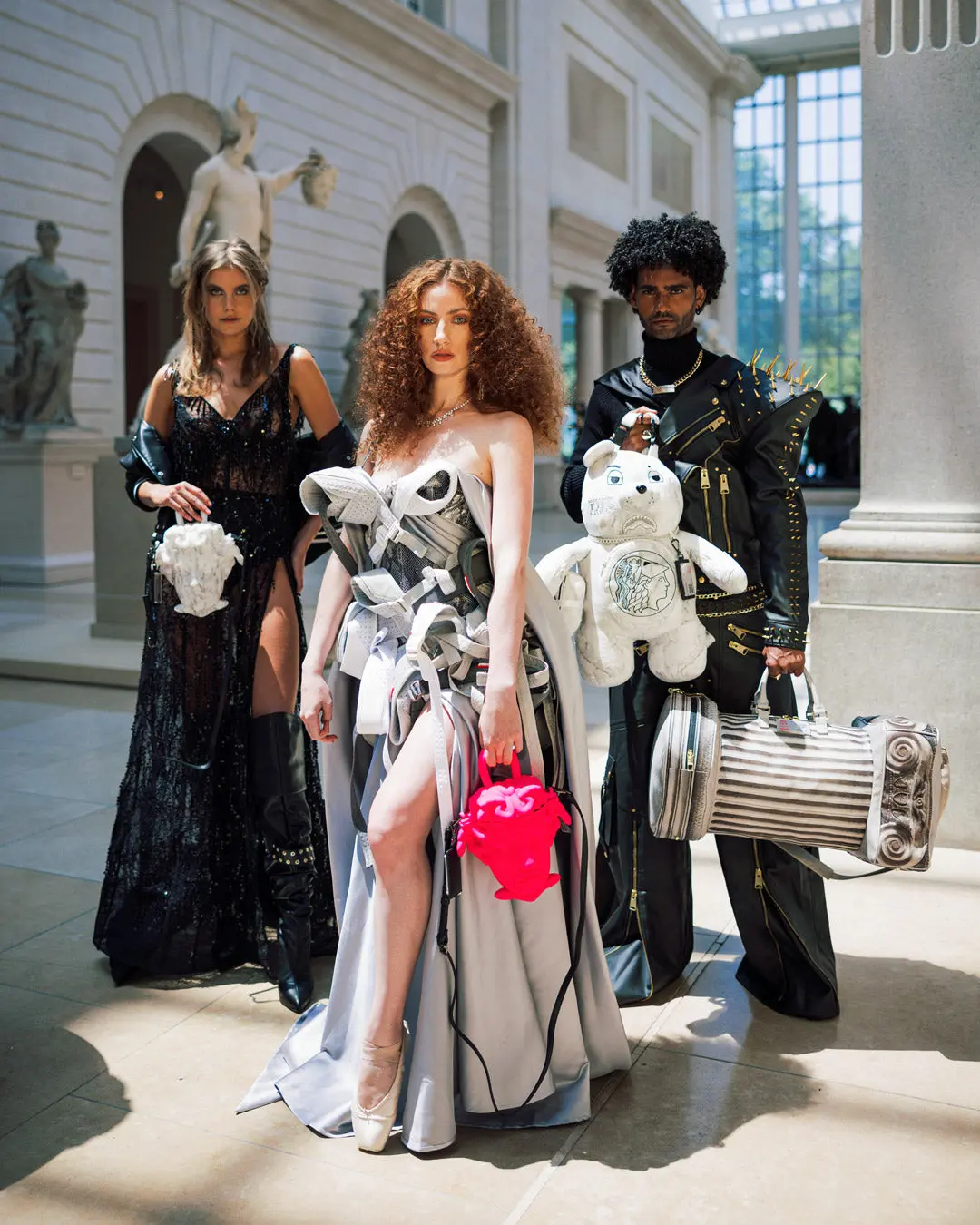 THE MET CANOVA MEDUSA HANDBAG (PINK) - Image 4