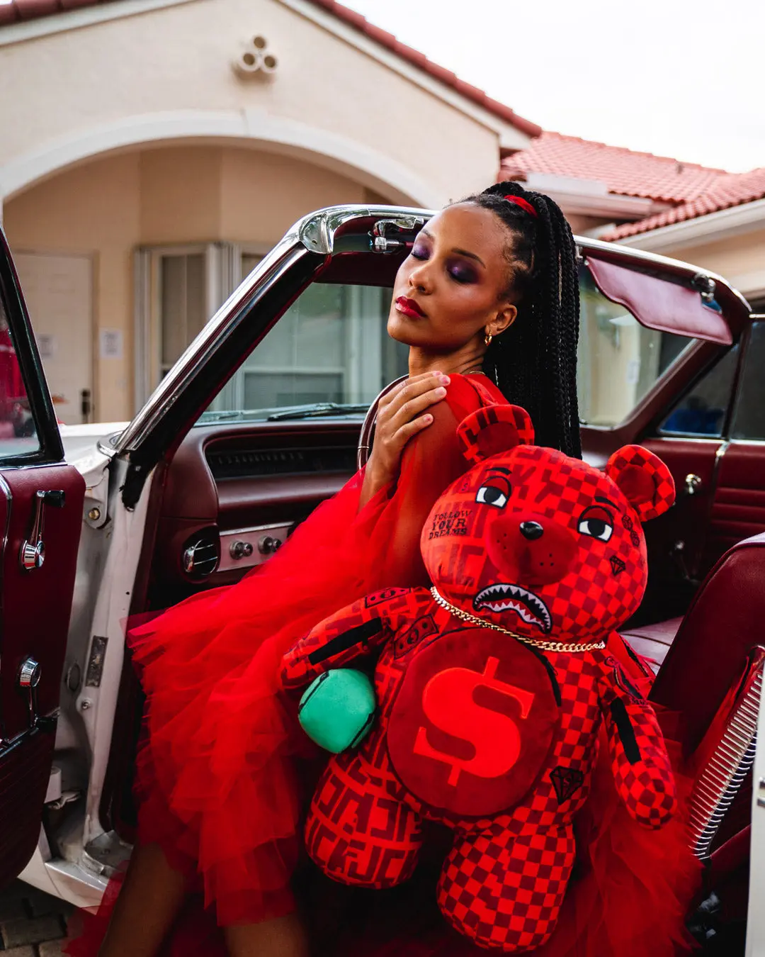 VENI VIDI VICI MONEYBEAR TEDDYBEAR BACKPACK - Image 2