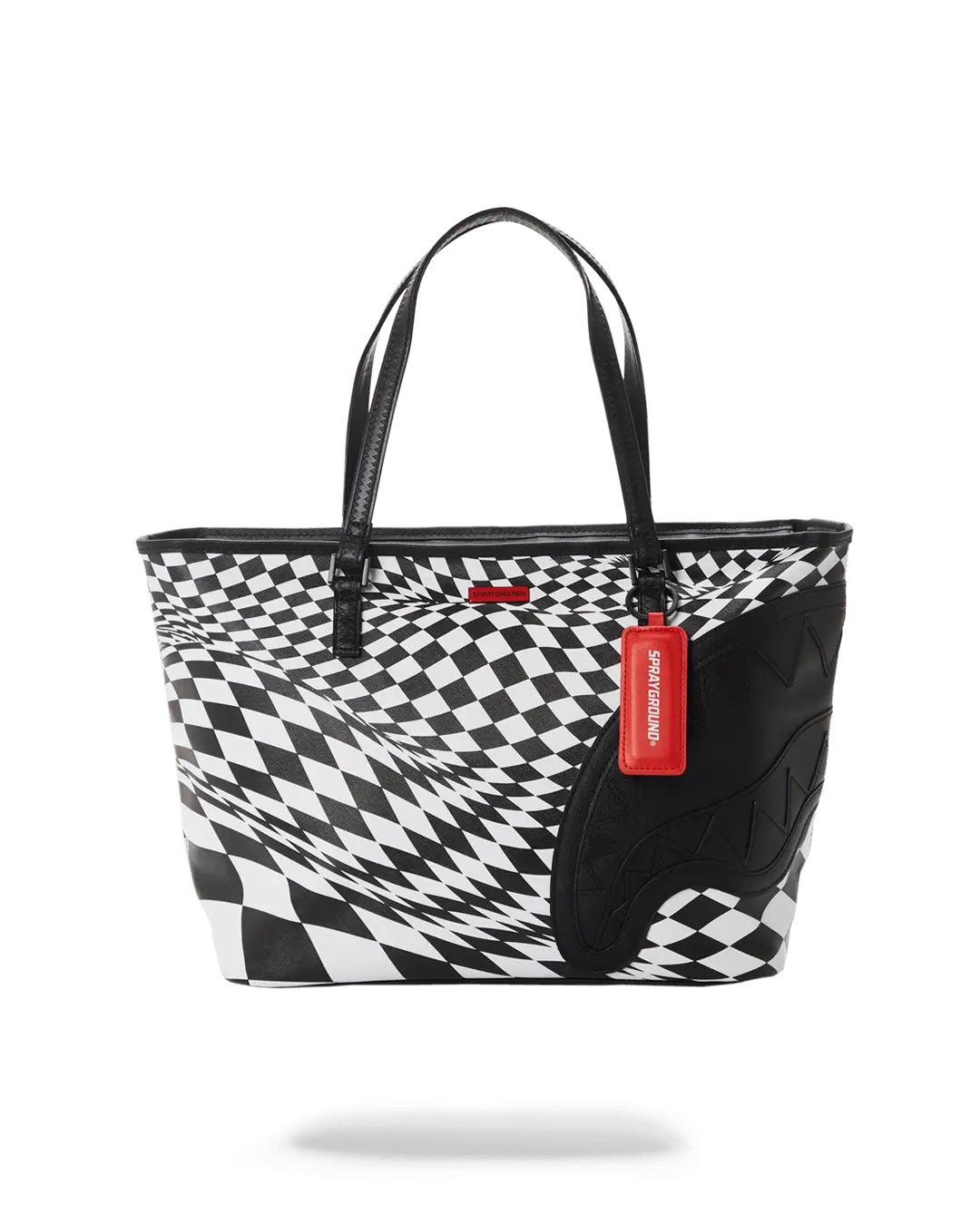 TRIPPY CHECK TOTE