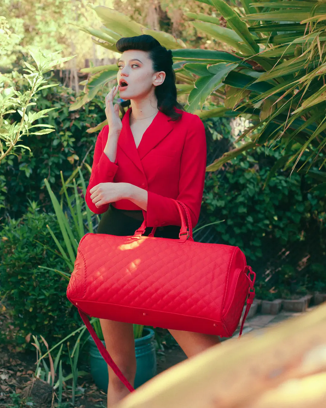 RED RIVIERA EMPEROR DUFFLE - Image 4