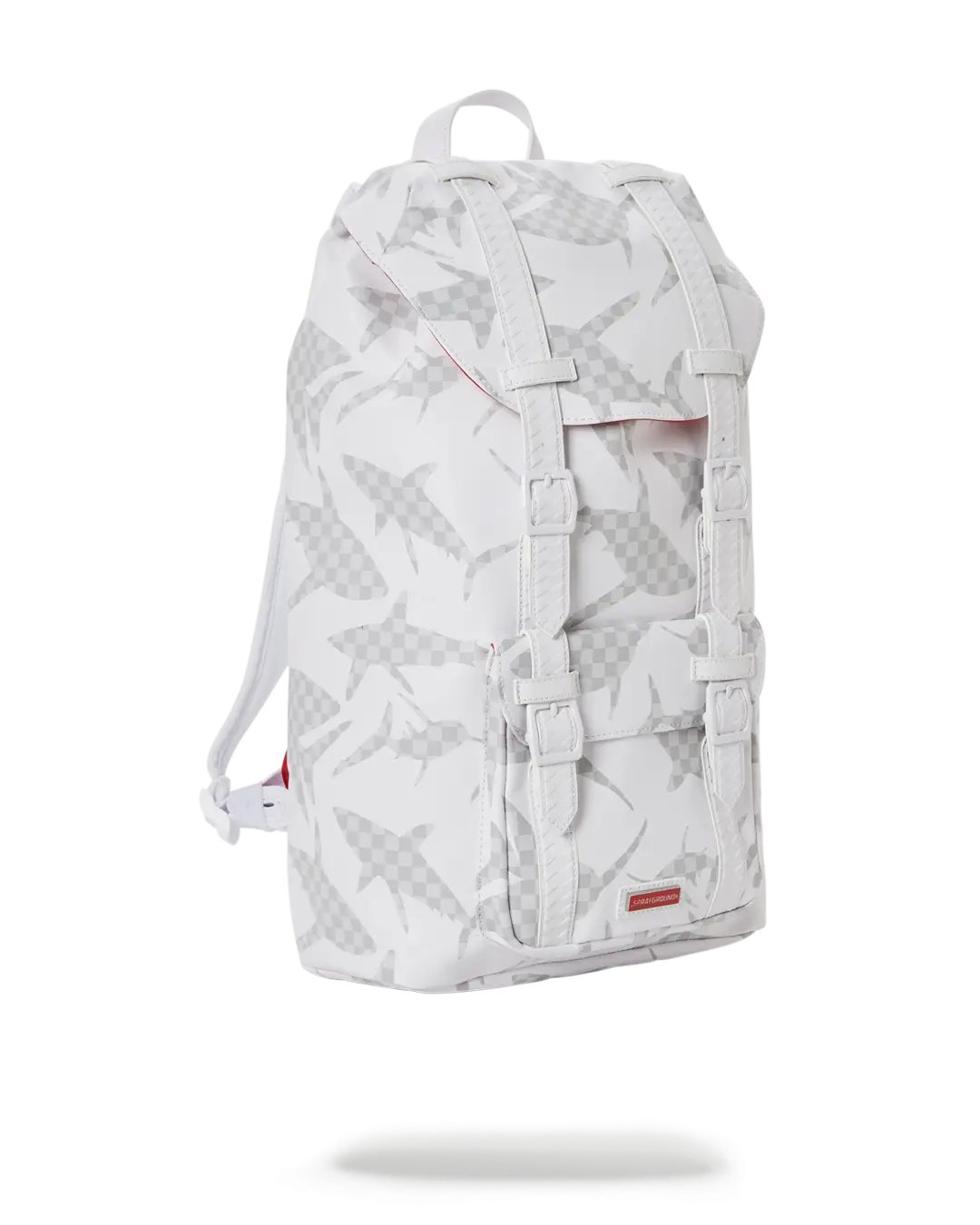 SHARK CHECK (WHITE) HILLS BACKPACK - Image 5