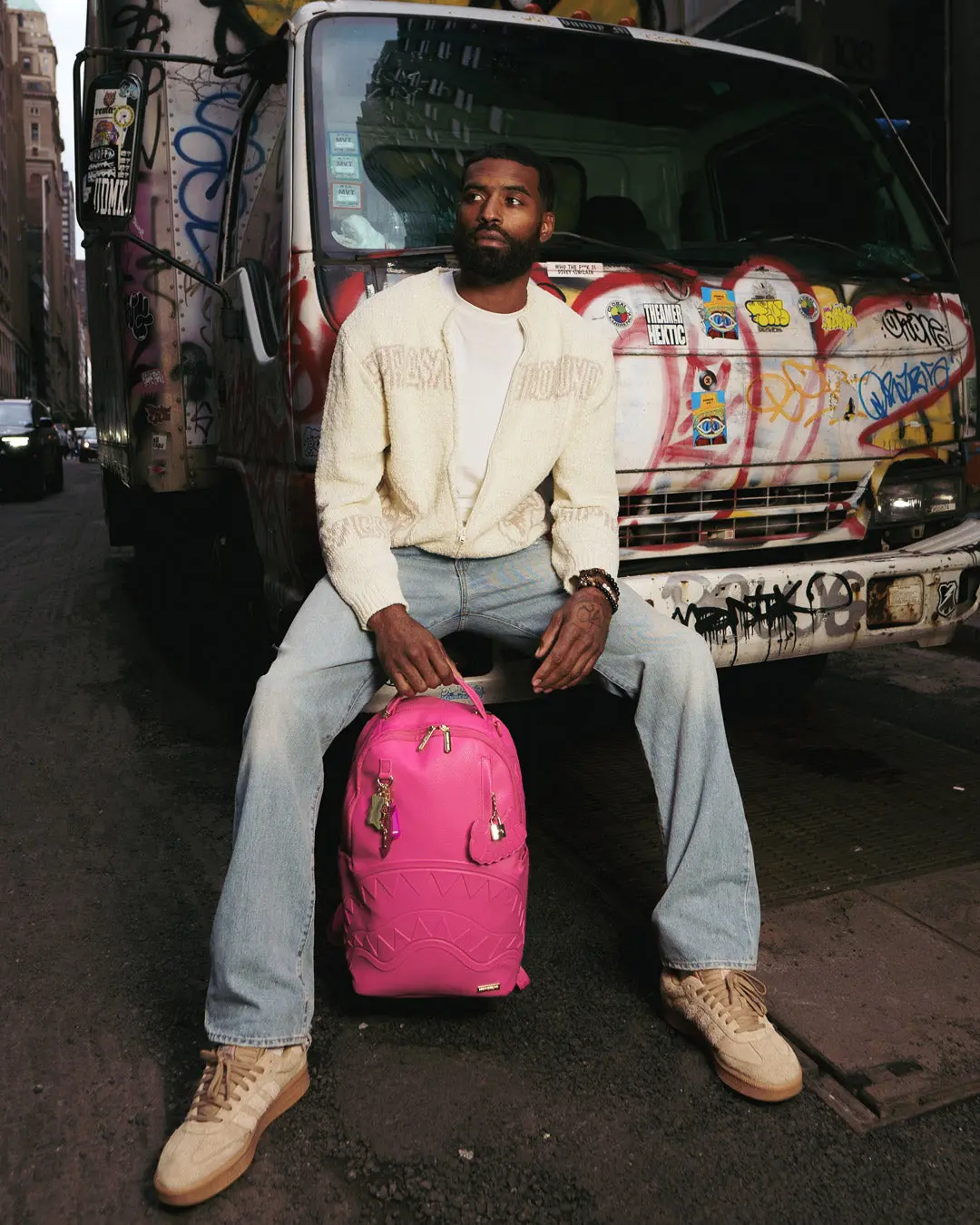 PINK POP SHARK BACKPACK - Image 2