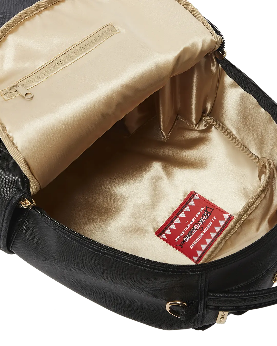 A.I.3 SHARK BITE BLACK GOLD BACKPACK (DLXV) - Image 14
