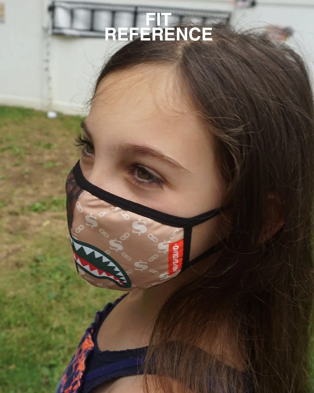 KIDS FORM FITTING MASK: ARCADE SHARK - Image 5