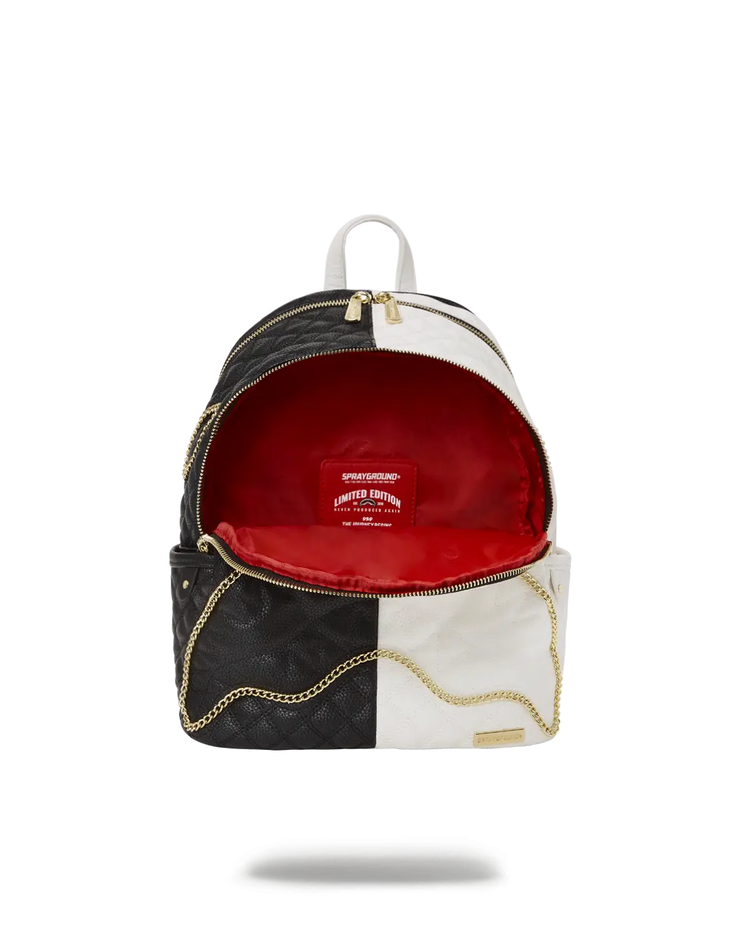 LEVELED UP SPLIT QUILT SHARK SAVAGE BACKPACK - Image 7