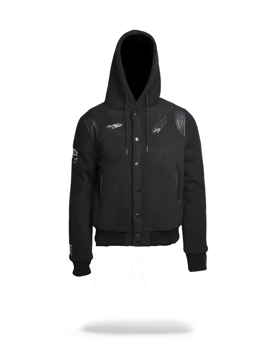 VARSITY ARMY PATCHES JACKET