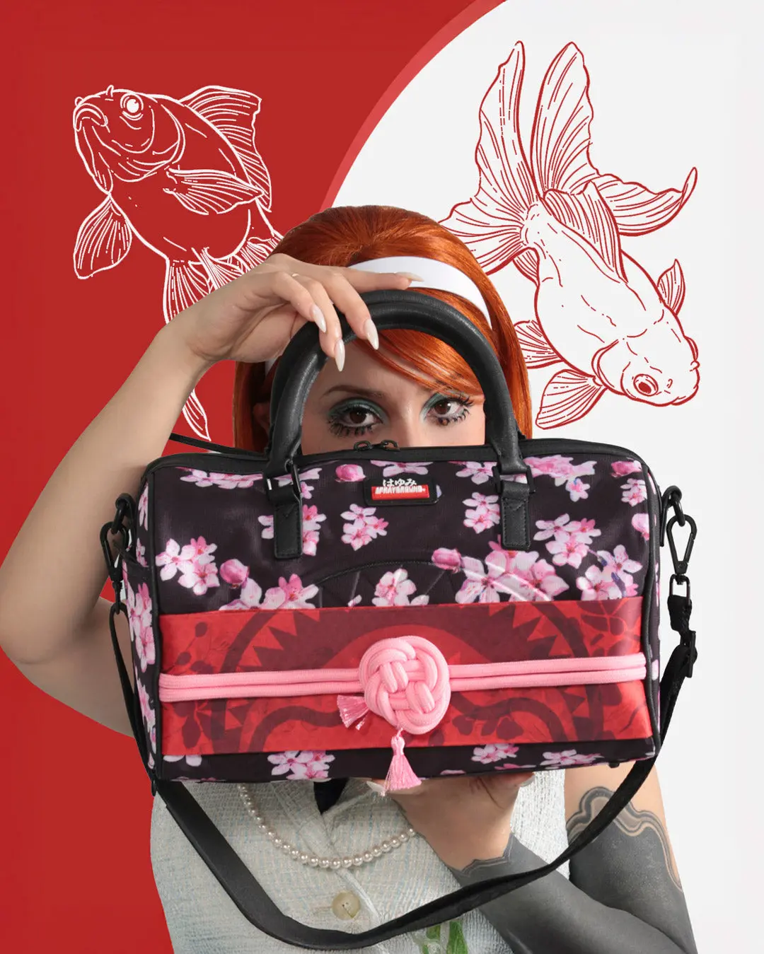 OUKA KENRAN HAYUMI HOKAZANO OFFICIAL COLLAB MINI DUFFLE - Image 2