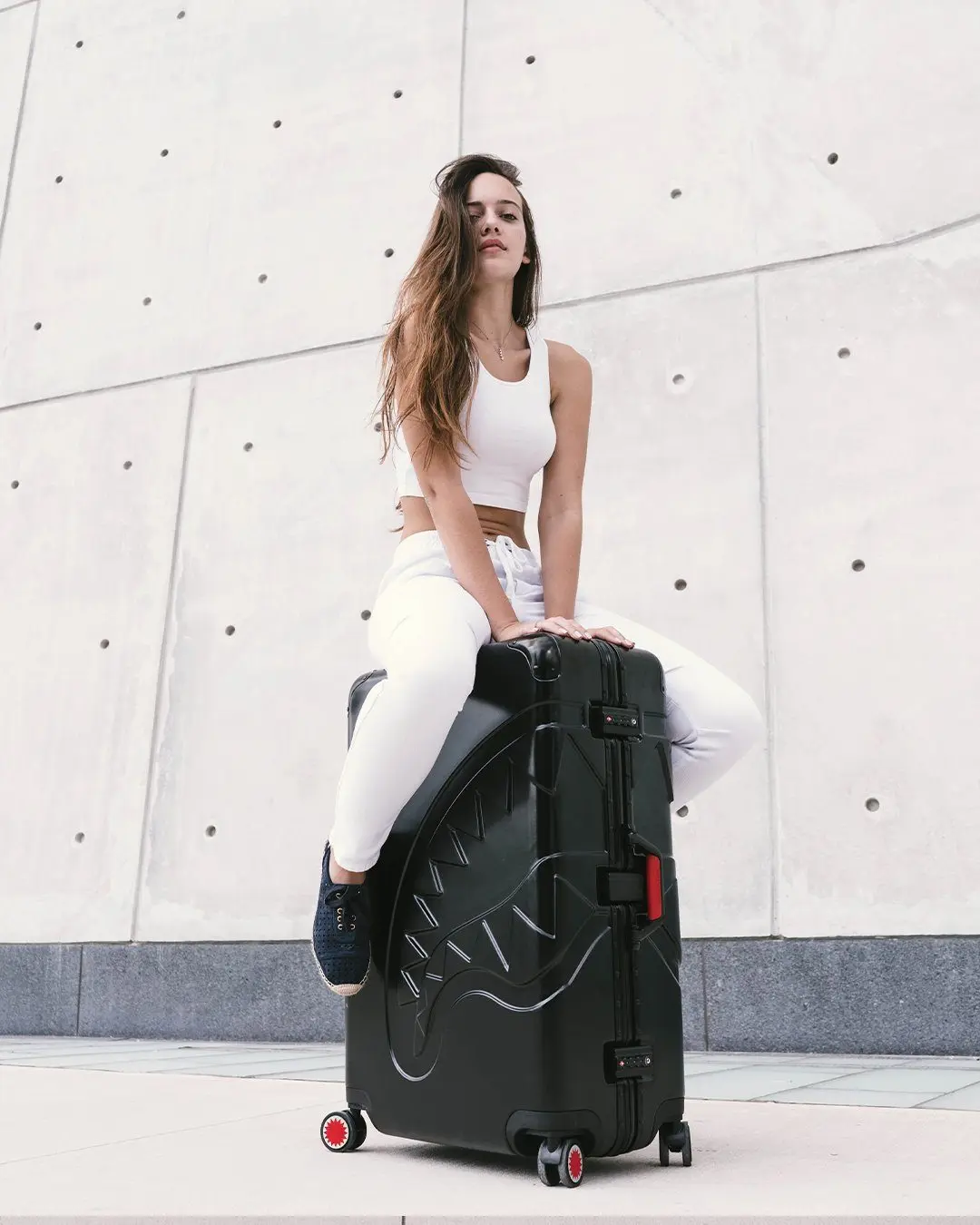 SHARKITECTURE MOLDED 2 PC LUGGAGE SET - Image 24