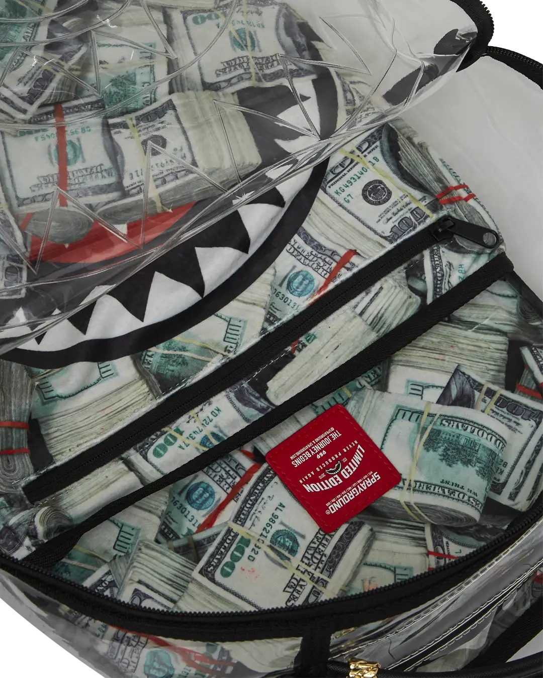 CLEAR BACKPACK - MONEY CHOMP - Image 11
