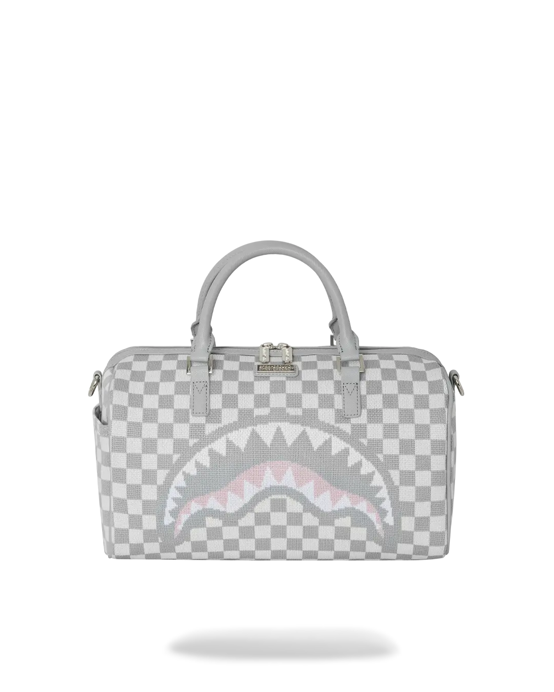 KNIT SHARKS IN PARIS IN CREAM MINI DUFFLE