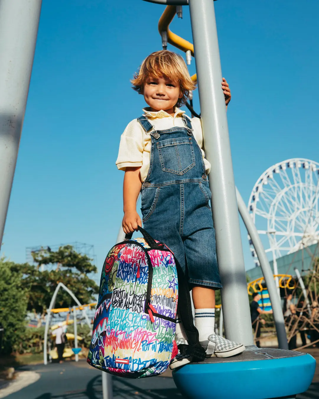 SPLIT SCRIBBLES BACKPACK - Image 8