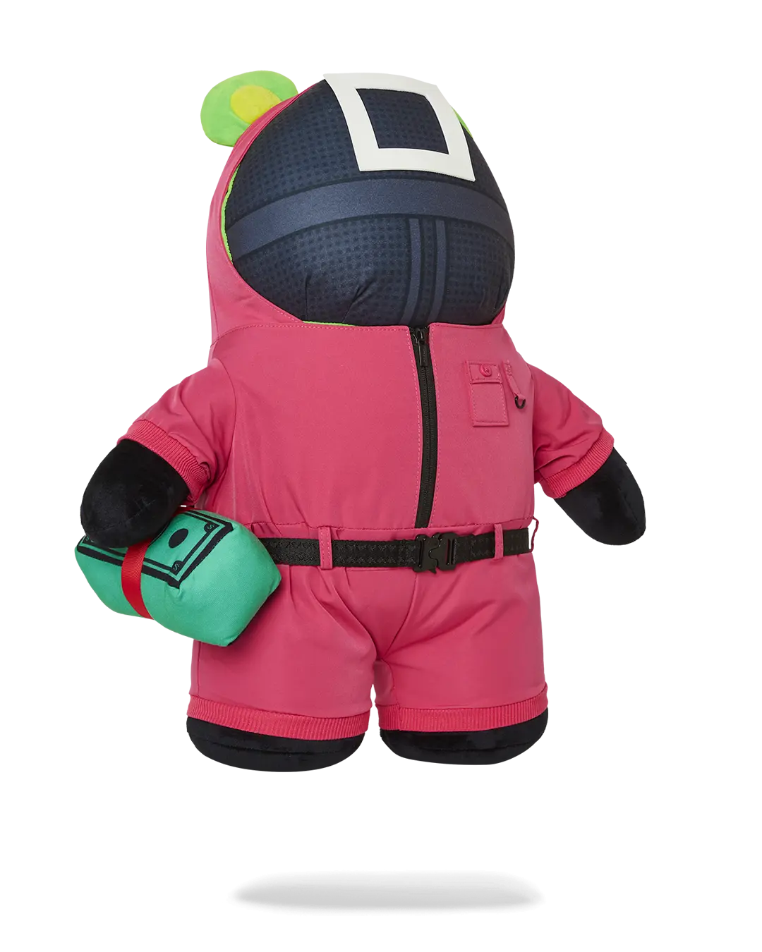 SQUID GAME COLLAB PINK SOLDIERS BEAR BACKPACK - Image 3