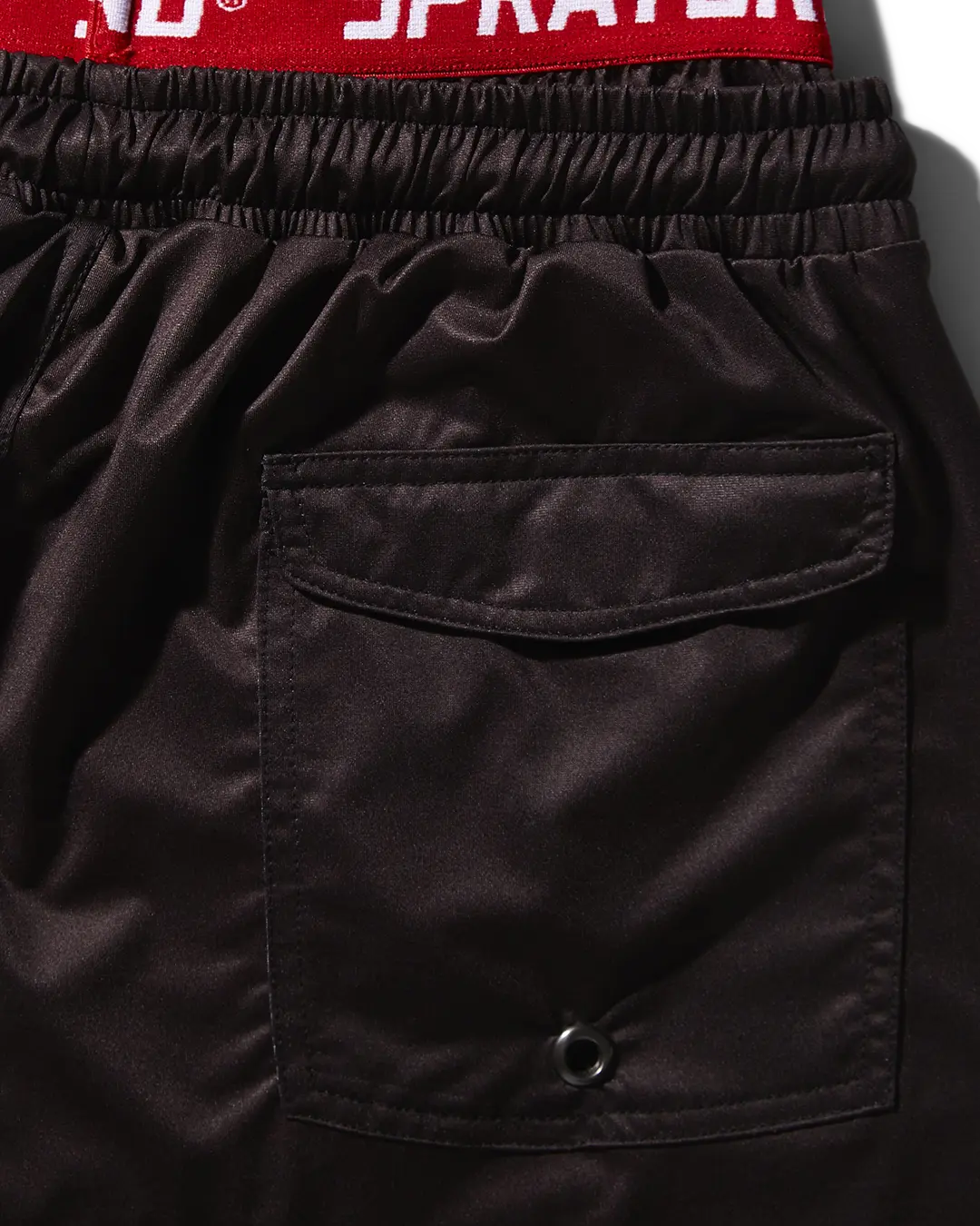 DRAGON WAVE CORTO SWIM TRUNKS (BLACK) - Image 3
