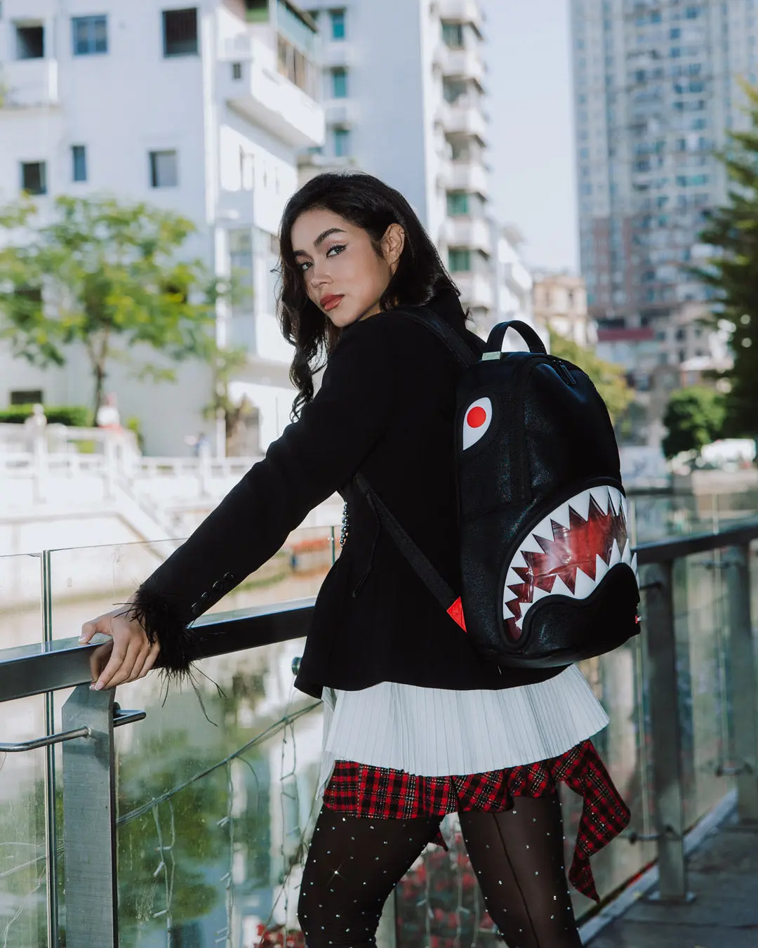 BIG BITE LUCID CLEAR SHARK BITE BACKPACK - Image 2