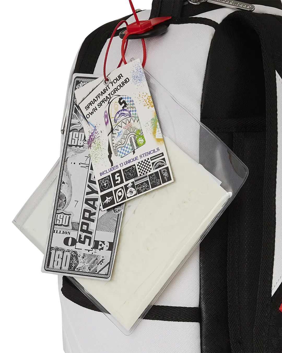 GRAFFITI ARTIST - DESIGN YOUR OWN BACKPACK - 9 STENCILS INCLUDED - Image 24