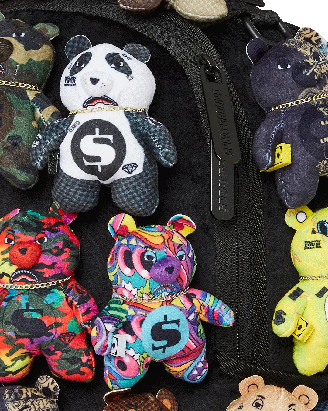 PACK OF BEARS REAL PLUSH BEARS RUNWAY PIECE BACKPACK - SUPER EXCLUSIVE - Image 10