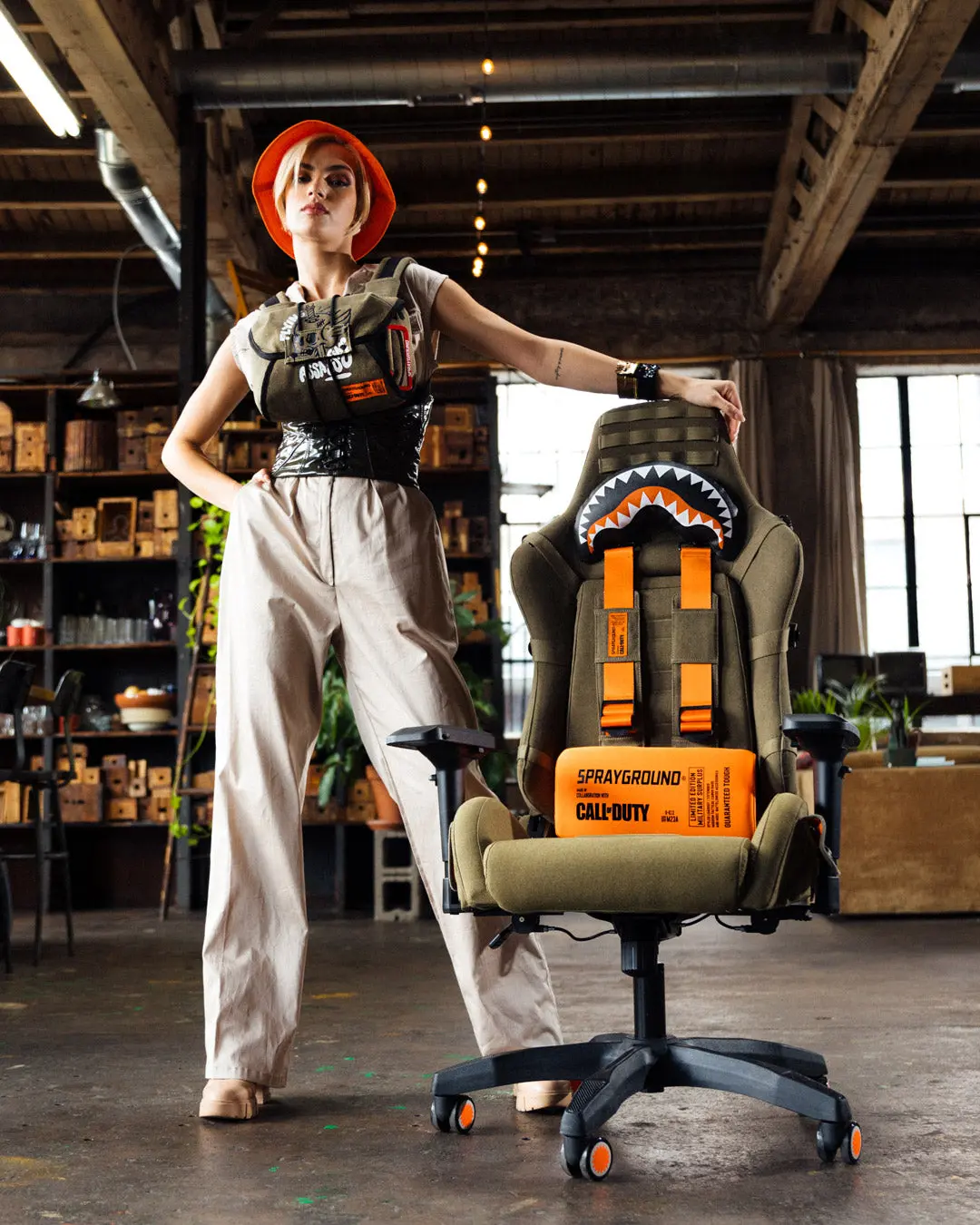CALL OF DUTY READY FOR ACTION GAMING CHAIR - Image 6