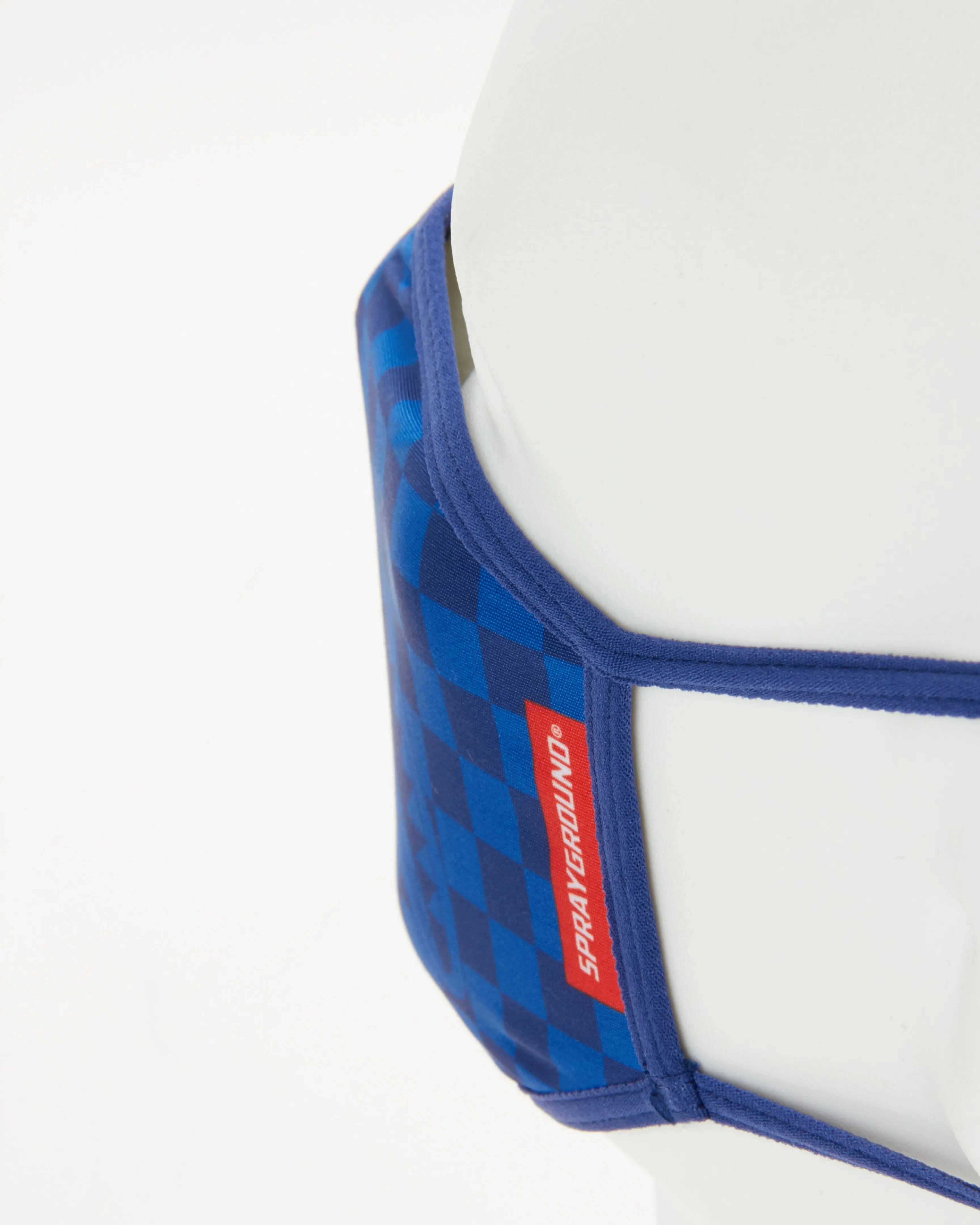 SHARKS IN PARIS (BLUE) FORM-FITTING MASK - Image 5